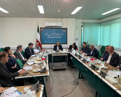 برگزاری جلسه هماهنگی احداث شهرک سیر و شهرک ضایعات همدان به ریاست معاون عمرانی استاندار