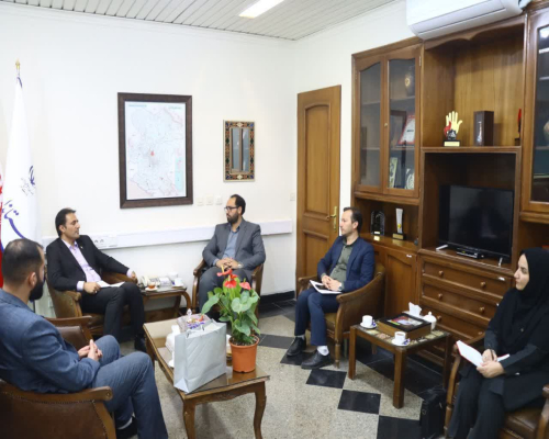 دیدار مدیرکل کانون پرورش فکری کودکان و نوجوانان همدان با معاون توسعه مدیریت و منابع استانداری