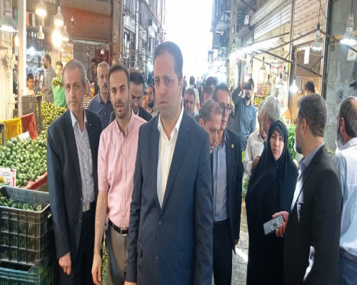 ️رصد میدانی بازار همدان توسط معاون اقتصادی استانداری