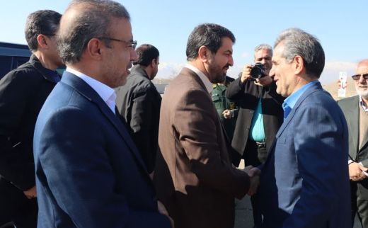 مراسم تکریم و معارفه فرماندار جدید شهرستان نهاوند