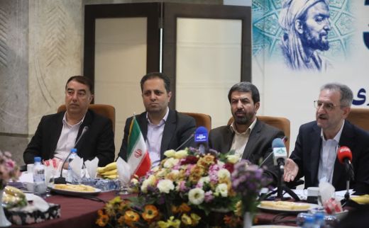  نشست خبری استاندار همدان با اهالی رسانه در تهران پیرامون برگزاری سومین کنفوبیشن گردشگری سلامت