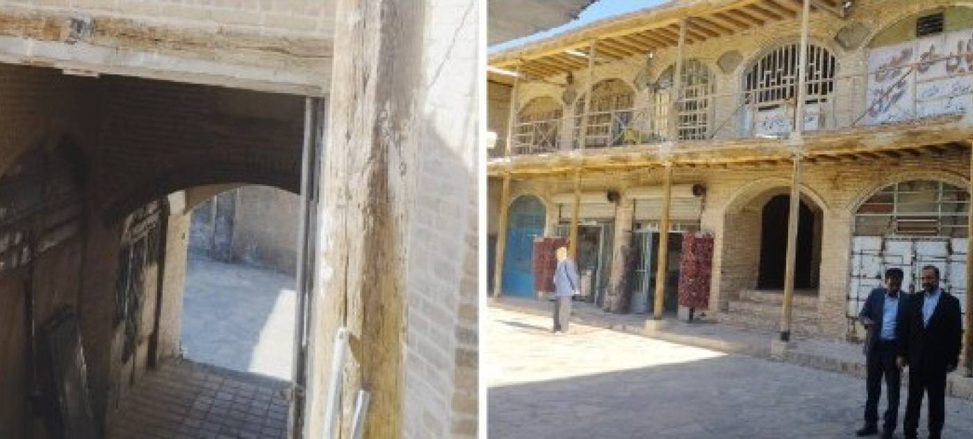 کاروانسرای تاریخی سعادت نهاوند در مسیر احیا؛ آغاز عملیات مرمت با نیم میلیارد تومان اعتبار