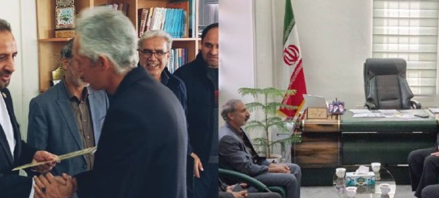 آیین تودیع و معارفه رئیس منابع طبیعی با حضور فرماندار نهاوند؛ حرکت در مسیر خدمت، بدون توقف ادامه دارد