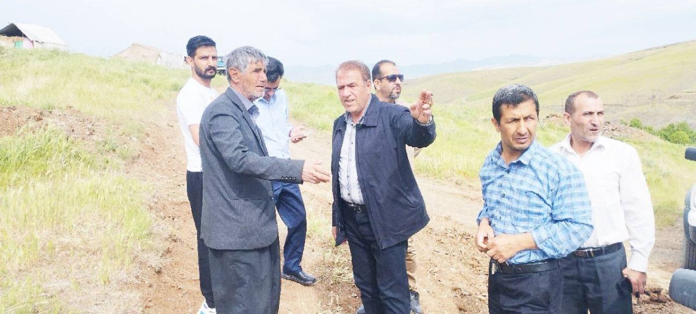  بازدید معاون سیاسی، امنیتی و اجتماعی فرمانداری اسدآباد از عشایر مستقر در حسین‌آباد و گردنه اسدآباد