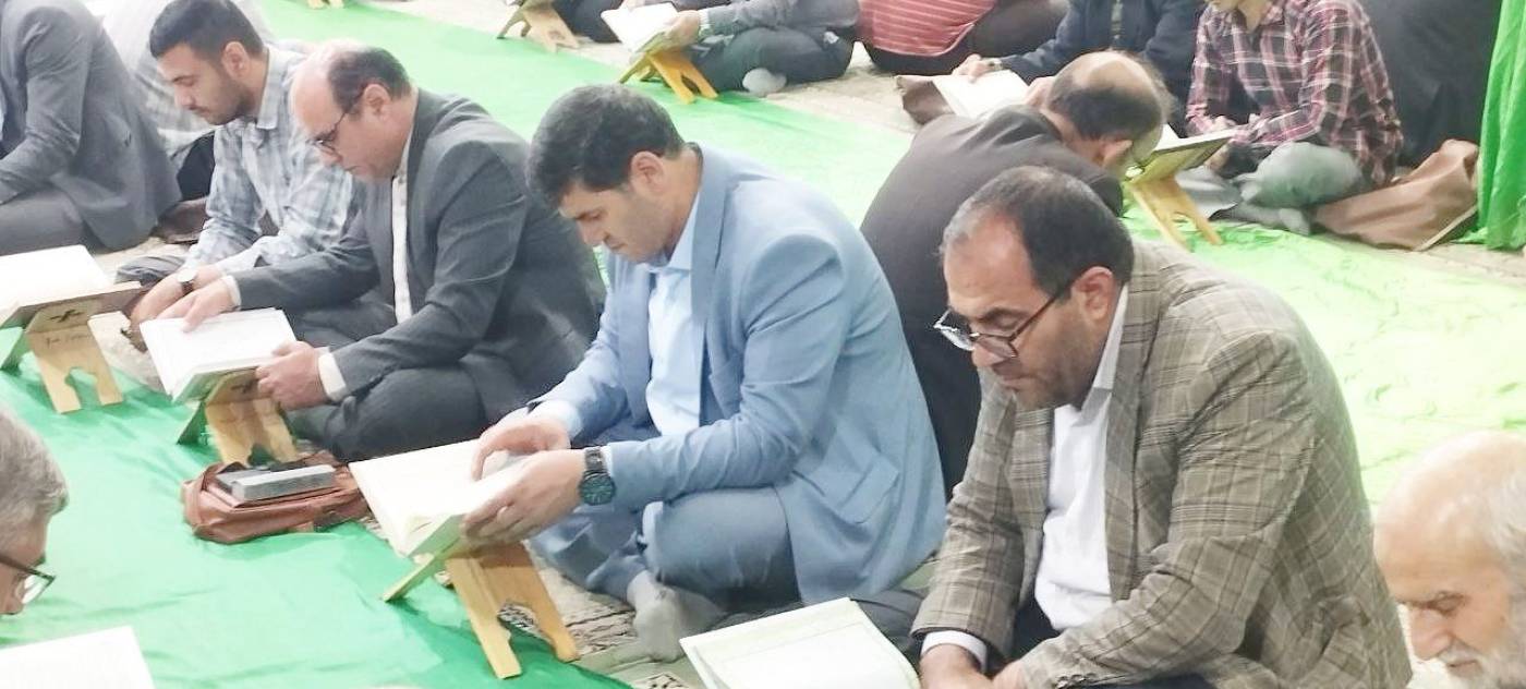 برگزاری مراسم گرامی‌داشت مقام شامخ شهید آیت‌الله سید ابراهیم رئیسی و شهدای خدمت در اسدآباد