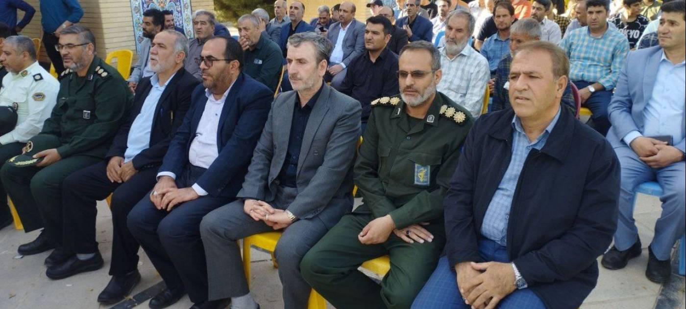 مراسم گرامیداشت شهدای عملیات بیت‌المقدس در گلزار شهدای اسدآباد برگزار شد