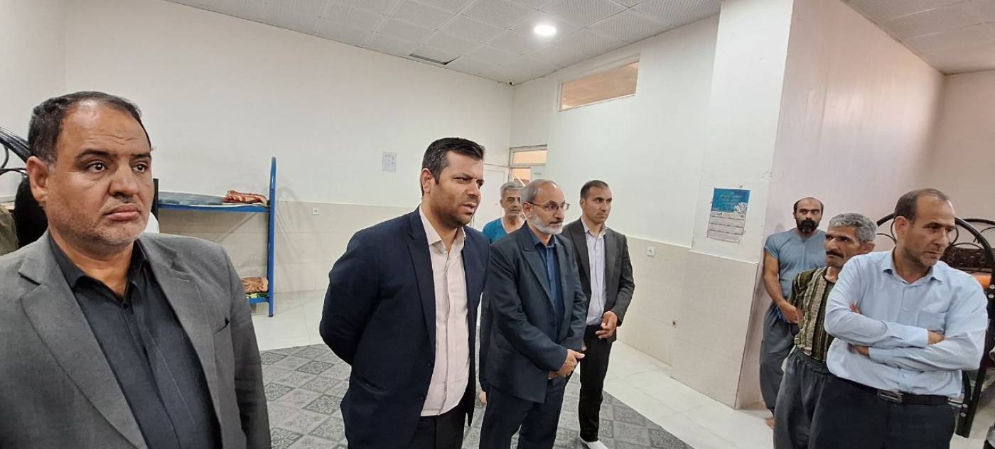 بازدید سرزده فرماندار کبودراهنگ از یک مرکز ترک اعتیاد در مرکز شهر