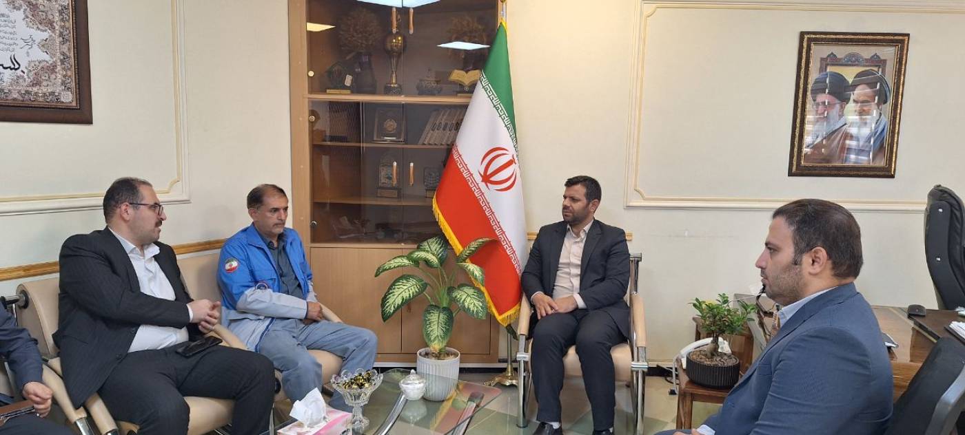 دیدار مدیرکل مدیریت بحران استانداری همدان ومدیرکل تعاون ،کارودفاه اجتماعی استان همدان با فرماندار شهرستان کبودراهنگ