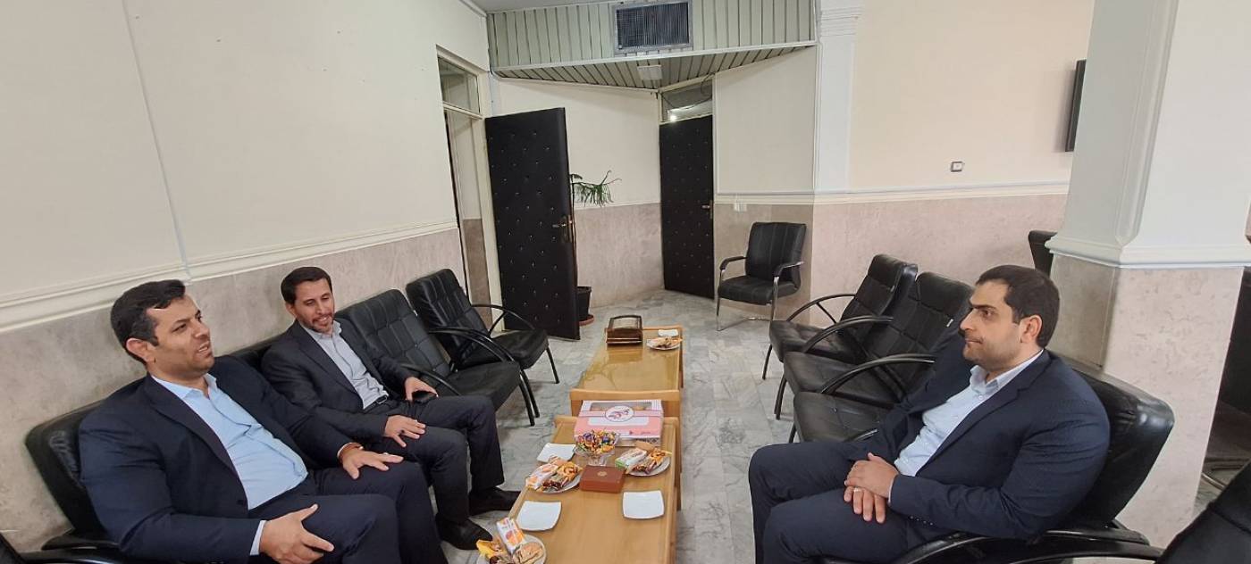 دیدارفرماندار شهرستان با رئیس دادگستری کبودراهنگ