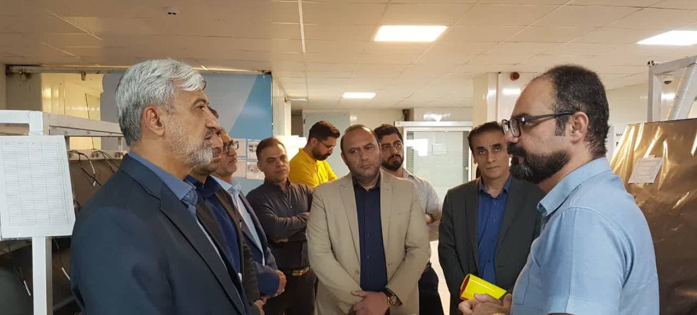 بازدید سرپرست فرمانداری شهرستان تویسرکان از شرکت داتیس در راستای تحقق شعار سال (سرمایه‌گذاری برای تولید)
