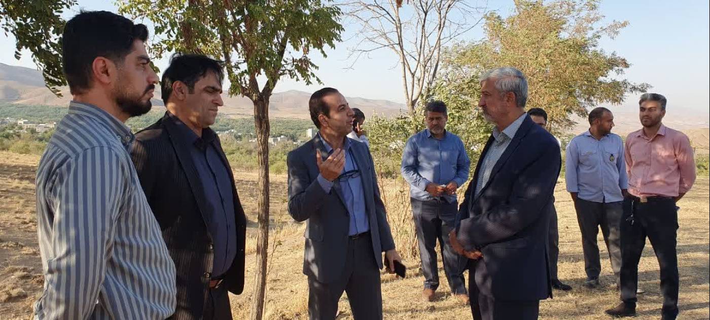 جلسه فرماندار، شهردار و مدیریت دانشکده برای رفع موانع پروژه کنارگذر شمالی