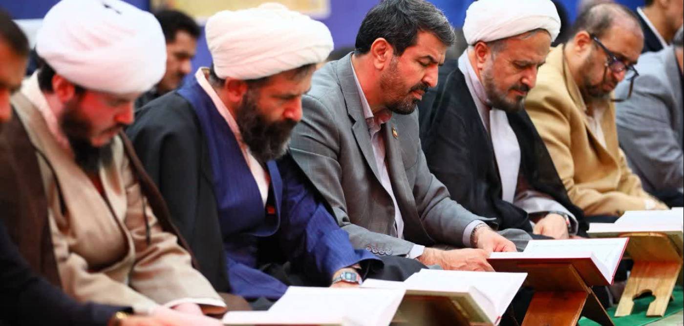 بازدید استاندار همدان و رئیس کانون‌های فرهنگی هنری مساجد کشور از روند برگزاری مسابقات قرآنی مدهامتان