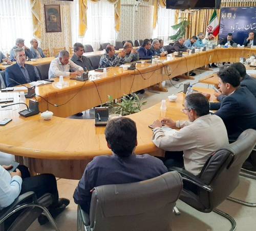 جلسه مدیریت بحران، پدافند غیرعامل و پشتیبانی از دفاع مقدس به ریاست فرماندار اسدآباد