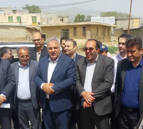  بازدید معاون آب و خاک وزیر جهاد کشاورزی از پروژه‌های عمرانی آب و خاک در شهرستان اسدآباد