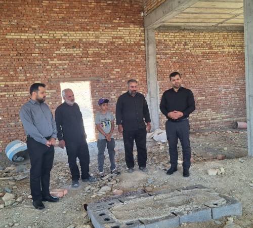بازدید میدانی فرماندار کبودراهنگ از روستای جزوان برای بررسی مسائل و درخواست ها 